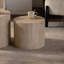 Ensemble de 2 tables basses rondes en bois Nesting