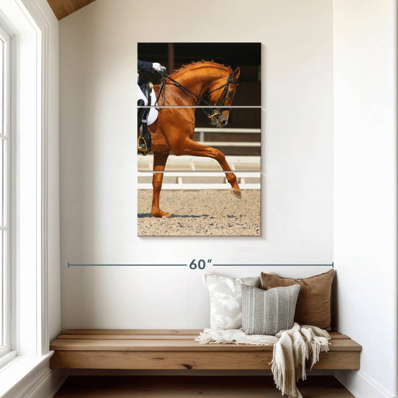 Sireci Sorrel Horse, 45" H x 28" W