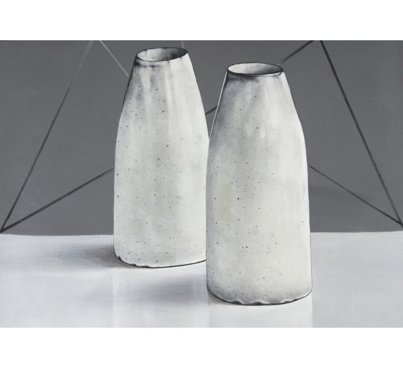 Vases - Office Object Canvas for Elegant Home Decor