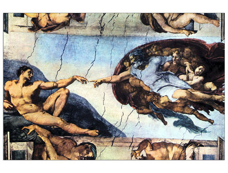 Michelangelo - Wrapped Canvas Print