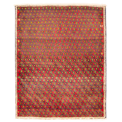 Tapis rouge Andelz 3 pi 5 po x 4 pi 7 po