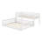 Twin XL Over Queen Bunk Bed With Ladder-1480576512