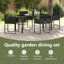 4 - Person Patio Dining Set with-117955392-117955396