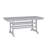 Commercial All Weather Adirondack Table And 6 Chairs With Cupholders-779902346