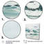 Reculver Turquoise Minimalisme Tranquil Waters - impression-1534539923-1534539932