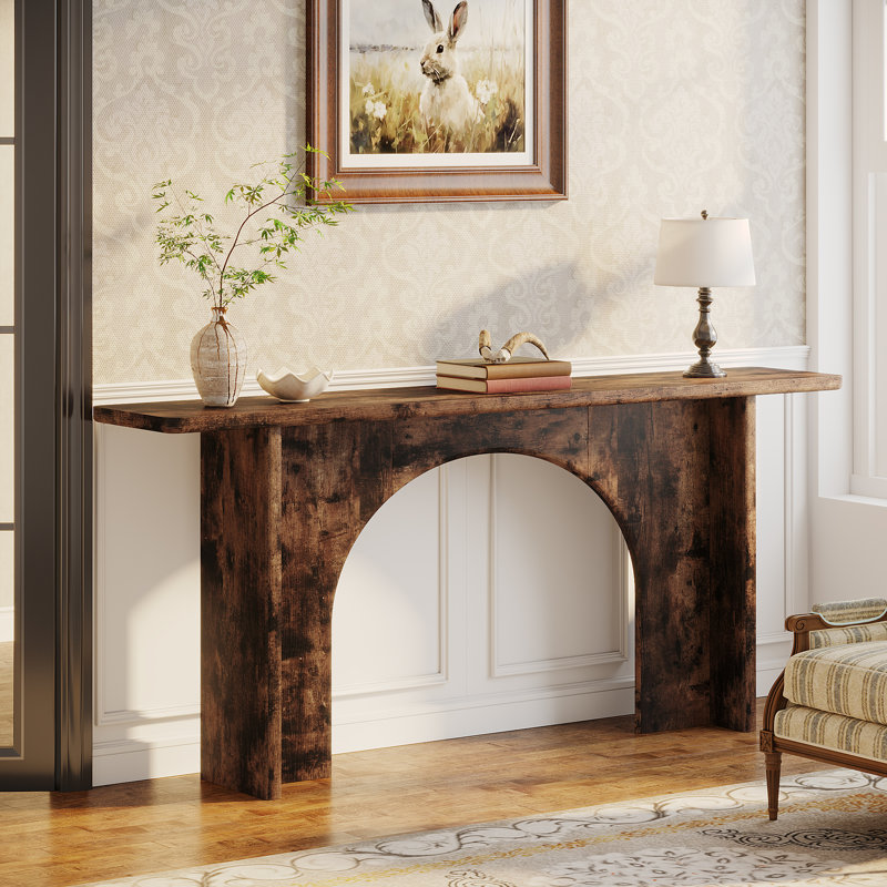 Danyetta 63'' Unfinished Console Table
