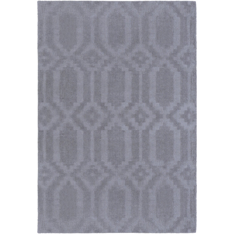Brack Wool Geometric Indoor Rug