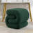 017S-S-Shape Fabric Ottoman Makeup Stool Footstool（ONLY OTTOMAN)-924078941