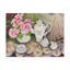 'Tea Time Pink' Acrylic Painting Print on Wrapped Canvas-27492001