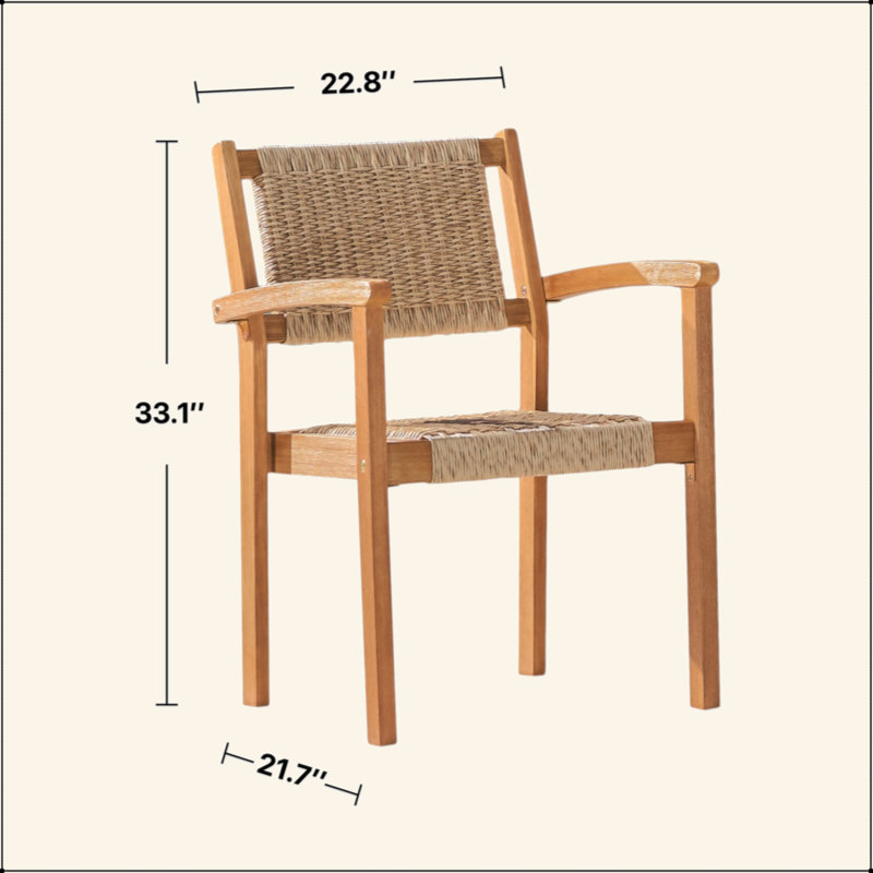 Ensemble de 2 chaises de salle à manger Mauricio