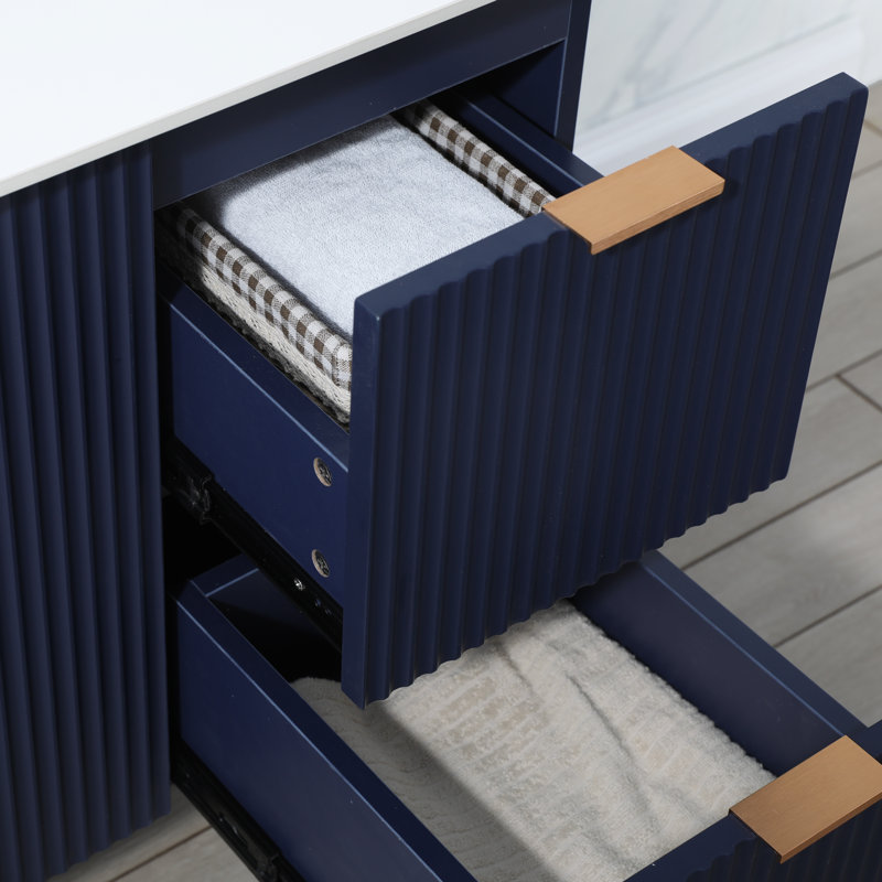 Meuble-lavabo simple 36 po avec lavabo vasque Modern