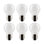 4,5 W (équivalent à 40 W), DEL G16,5, ampoule à intensité variable, culot moyen E26 (standard)