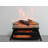 23 Inch Electric Fireplace 3d Log Set Insert, Infrared Fireplace Heater For Indoor