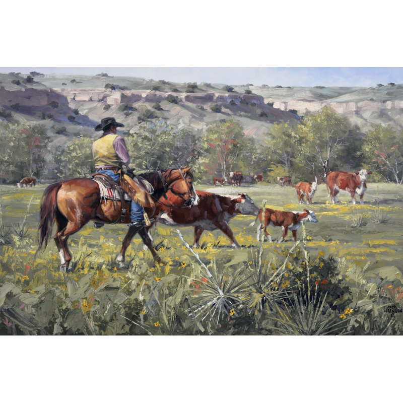 A Darn Good Spring by Jack Sorenson - No Frame Painting on Canvas, 30cm H x 46cm W x 3.8cm D