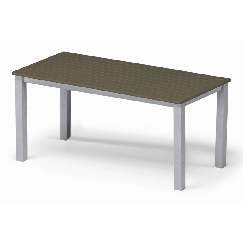 Robinett Outdoor Coffee Table, Beachwood P40, Textured Black