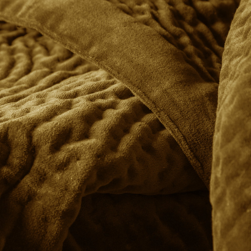Haze Quilted Throw Blanket, Multicolour