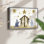 Chirstmas Art-III - Reproduction encadrée - Restickable