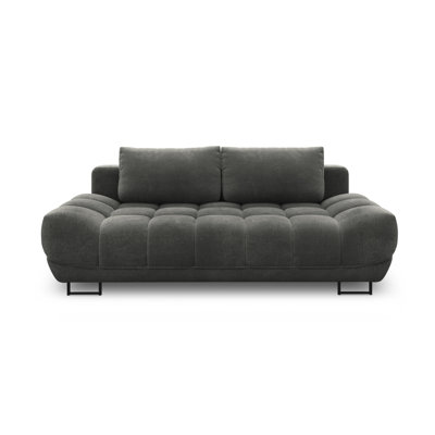 Nicolus 3 Seater Velvet Sofa Bed