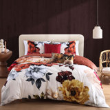 Bebejan Carnelian Flora 5 Piece Reversible Comforter Set