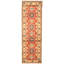 Tapis de la zone en laine de couloir 2 pi 10 po x 11 pi 1 po one-of-kind main-noué la 2010 Gazni