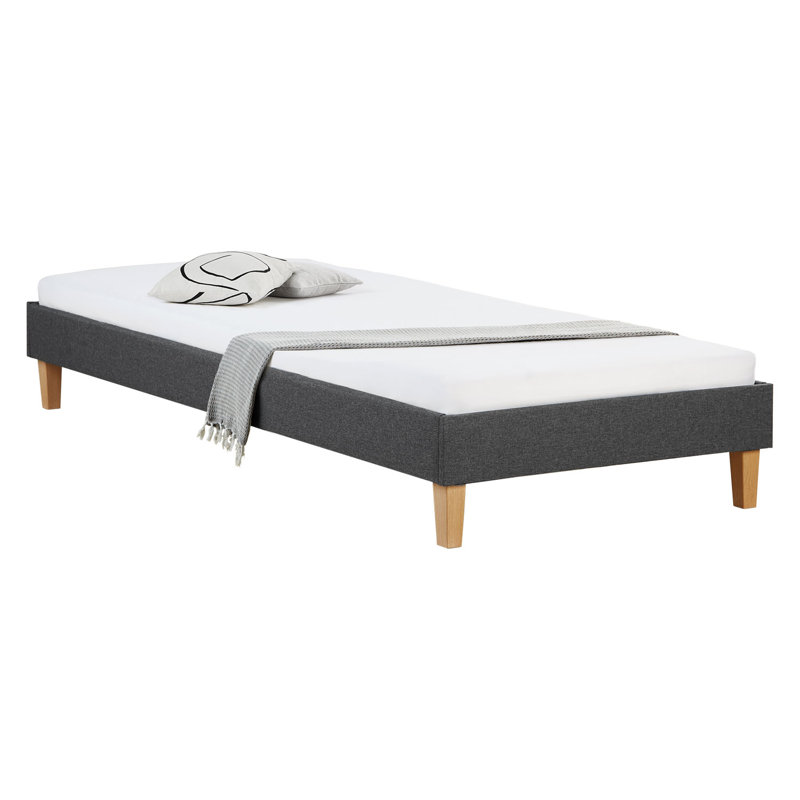 Dayna Upholstered Platform Bed, 90 x 200 cm