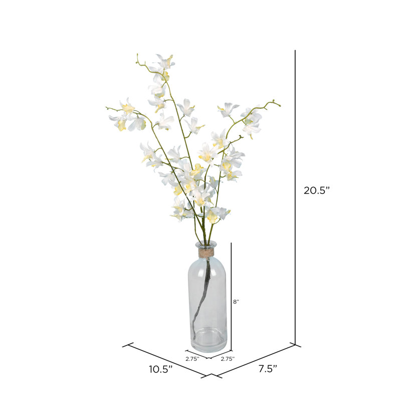 Orchids Floral Arrangement in Vase