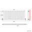 Kootenai Horizontal Designer Radiator-129614753-129614752