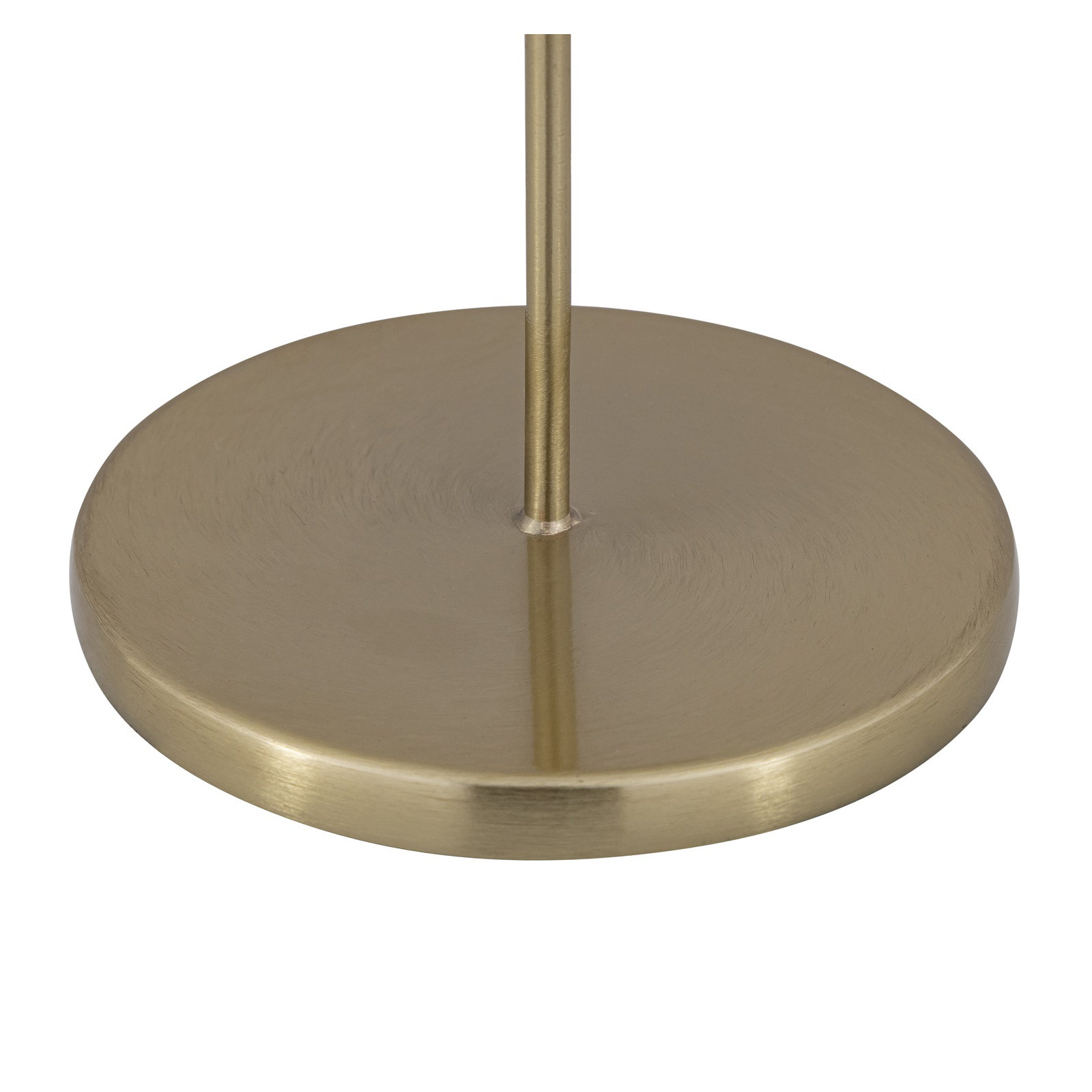 Gold Iron Candle Holder