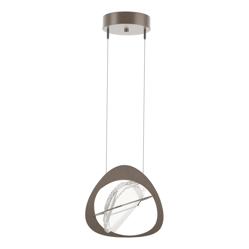 Venn 1 - Light Unique Geometric LED Pendant, Bronze