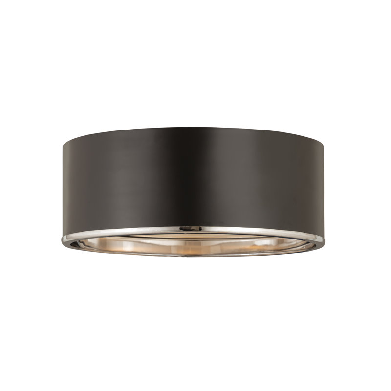 Calcott Flush Mount, White