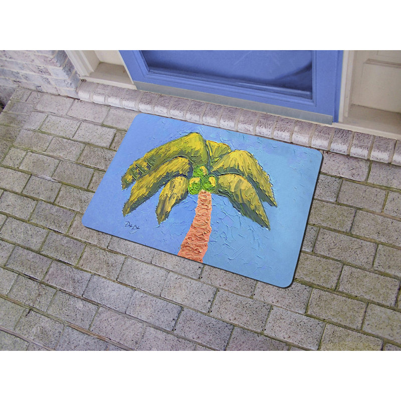 Tapis d'entrée antidérapant pour l'extérieur 26 po x 18 po