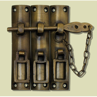 3-Piece Lock with Chain