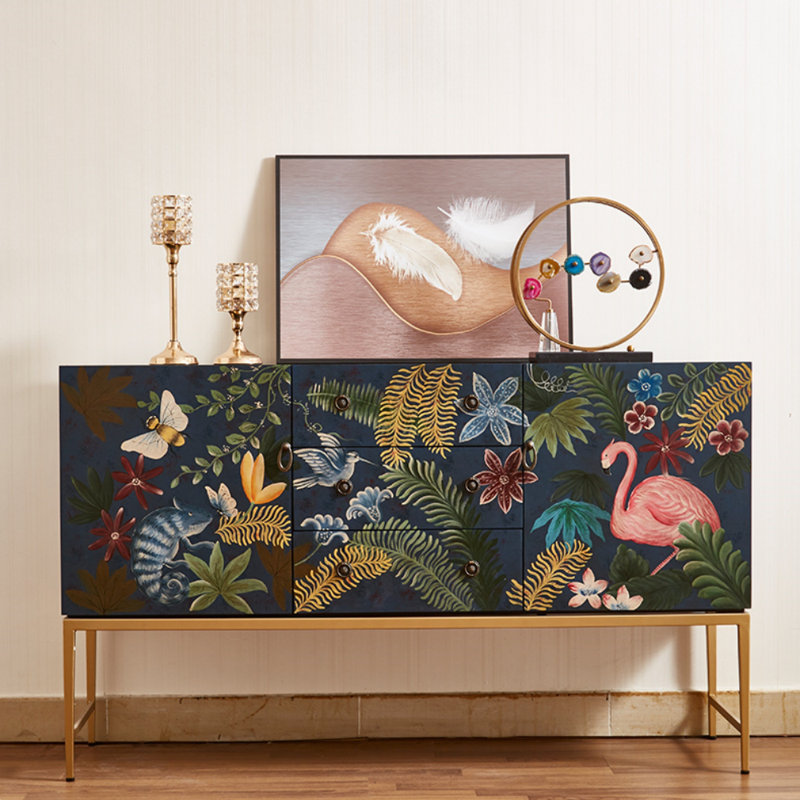Retro Painted Sideboard