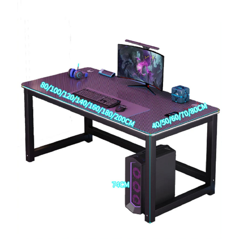 Nache Rectangle Computer Desk, 29.13cm H x 39.37cm W x 27.55cm D
