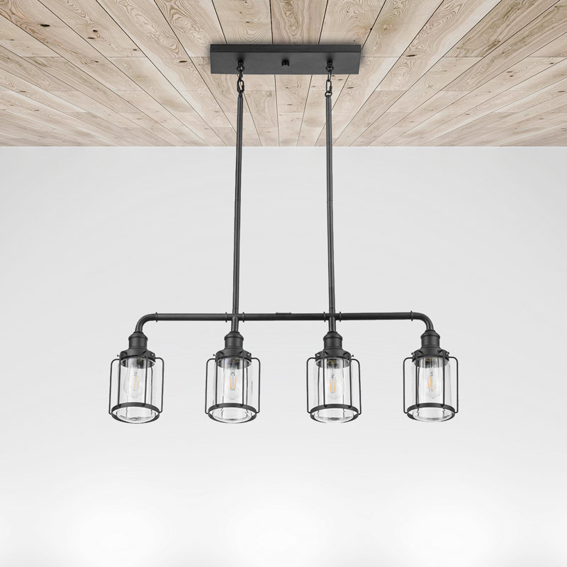 Lustre suspendu industriel Lincoln Woods