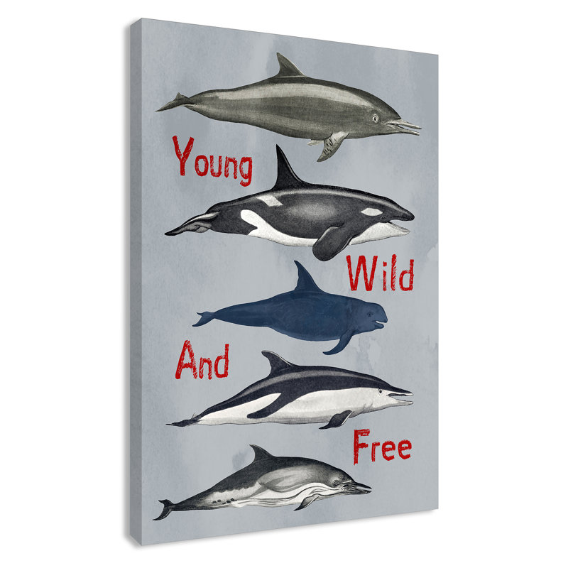 «Young and Wild», impression sur papier, H 36 po x l 24 po x P 1,5 po, Canevas