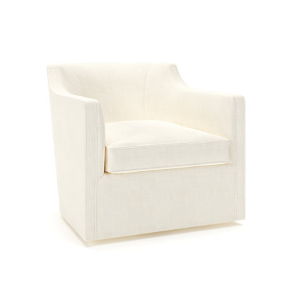 Fauteuil pivotant rembourré Marietta
