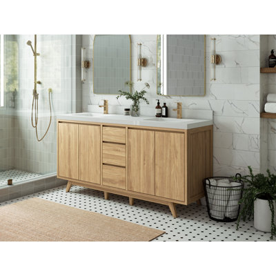 Ensemble de meuble-lavabo double 72 po Madison