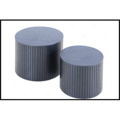 Ensemble de 2 tables gigognes