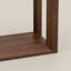 60" Rectangular Solid Wood Veneer Console Table, Wide Sofa Table, Behind Couch Table with Ample Storage for Entryway & Living Room, Dark Brown-1921534036