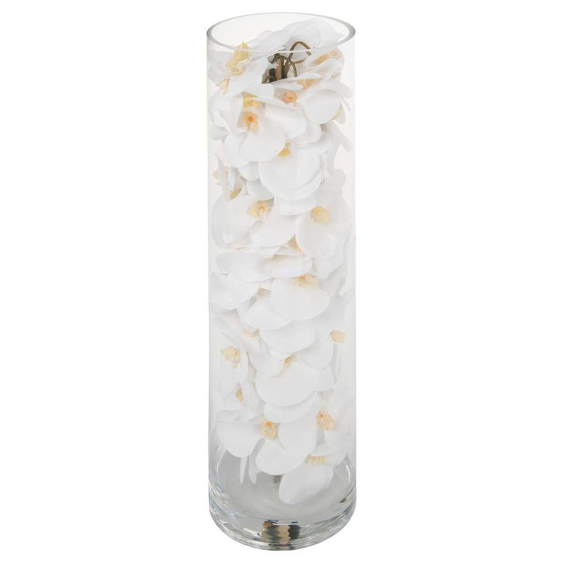 Orchid Arrangement in Vase, 32" H x 8" W x 8" D