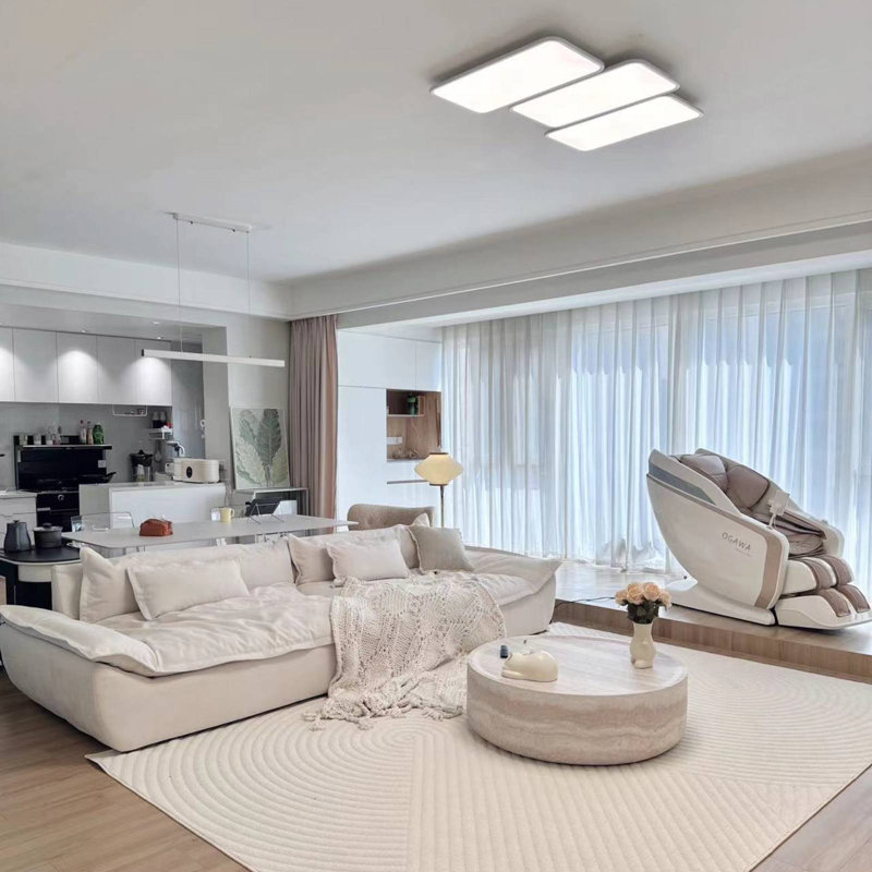 Vozelle Coffee Table,cocktail table,living room table with round tabletop