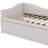 Twin Size Upholstered L-Shaped Upholstered Daybed With Trundle-876797880