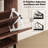 16 Pair Shoe Storage Cabinet with 2 Flip Drawers & 2 Storage Drawers Arched Fluted Design-1103647614