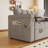 Omorf 65" Upholstered Tufted Convertible Sleeper Sofa with USB Ports & Storage function-792231571