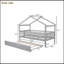 Lit en bois avec lit gigogne simple-1057143531