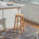 Bernistine Solid Wood Counter/Bar Stool