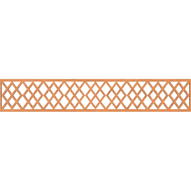 Moulure Hadley, Cerisier, H 8 po x l 46,625 po x P 0,25 po