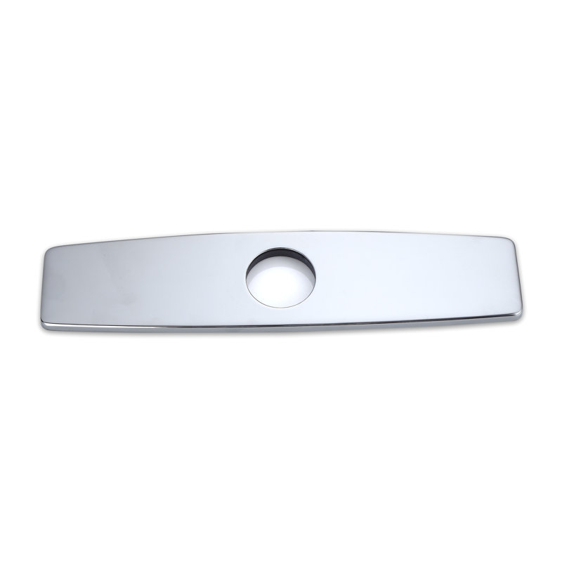 Écusson de plaque de recouvrement pour évier de cuisine, Chrome