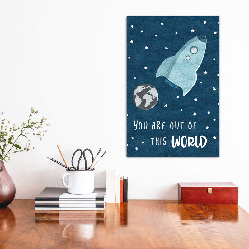 « out of the world », art, H 26 po x l 18 po x P 1,5 po, Toile tendue